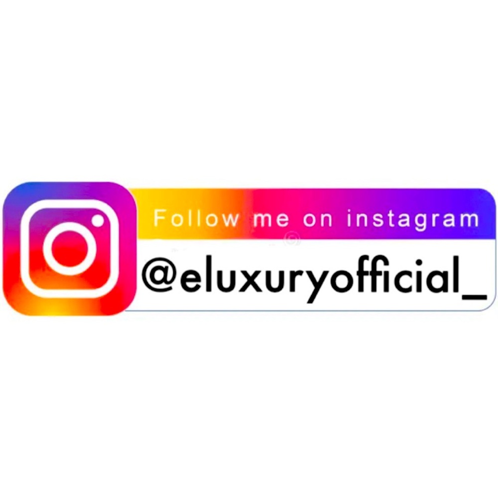Follow me on Instagram: @eluxuryofficial_